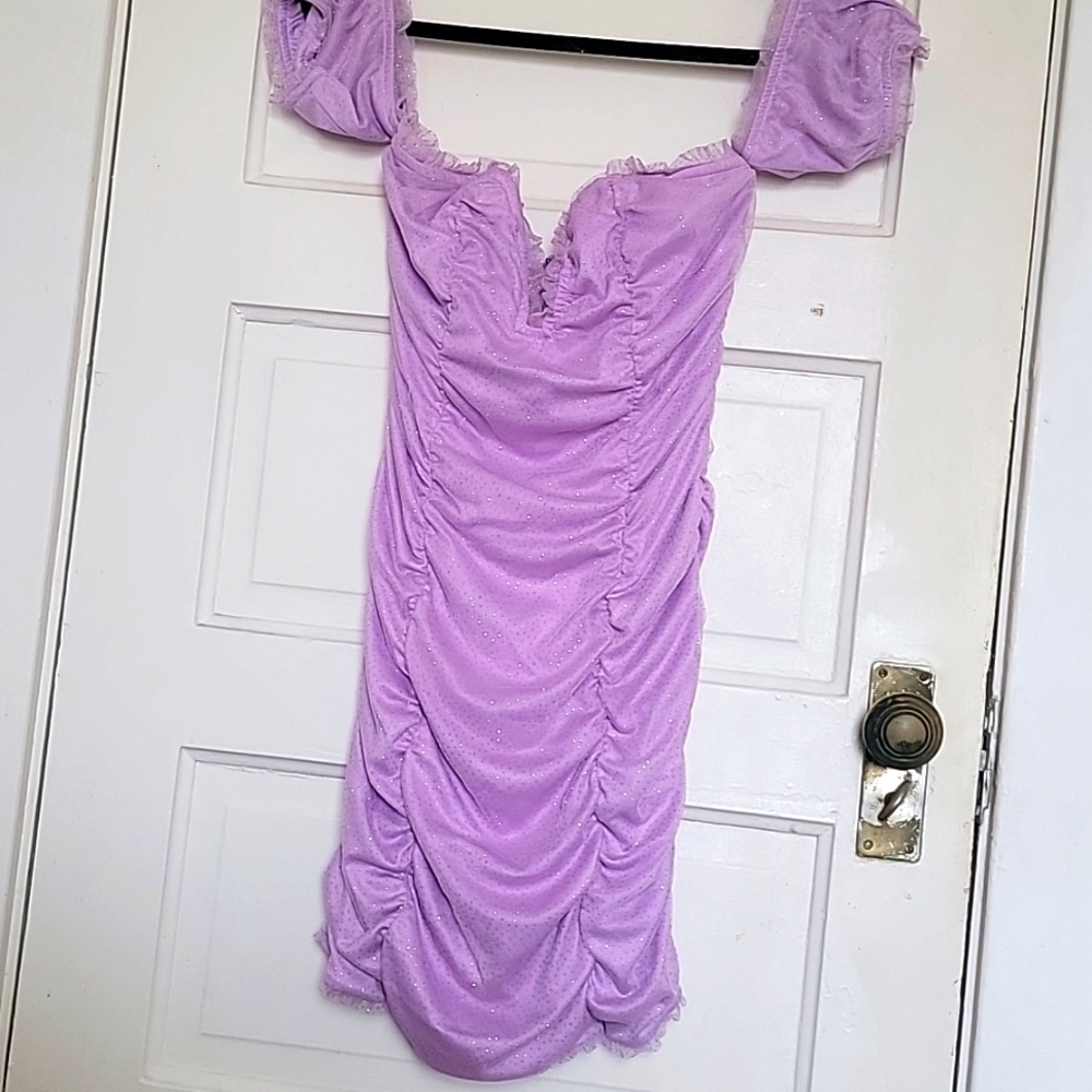 Violet dress